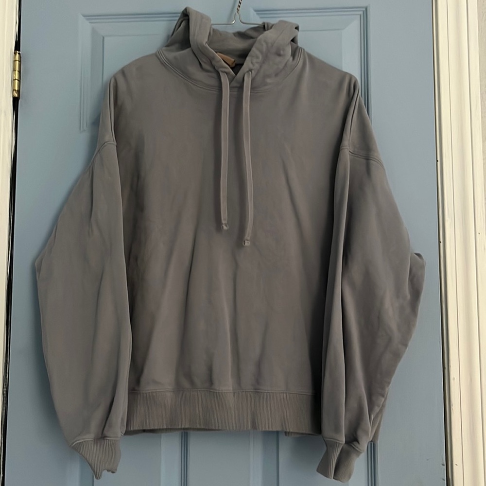 Light blue H&M hoodie, color: light blue, size: M